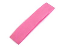 Elastická čelenka do vlasů jednobarevná