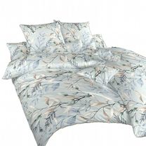 Povlečení bavlna Milaya mentol 220x200, 2x70x90 cm