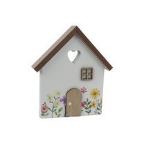 Dekorace domeček D7648 - 13,5x2,5x15