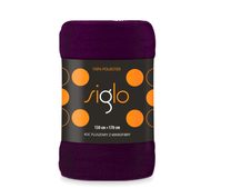 Deka mikroplyš super soft fialová Polyester, 130/170 cm