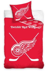 NHL povlečení Detroit Red Wings 140x200, 70x90cm