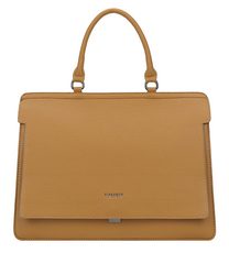 Dámská aktovková taška crossbody i do ruky hořčicově žlutá