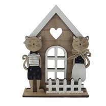 Dekorace domeček D7793/2 - 14×4×18.5