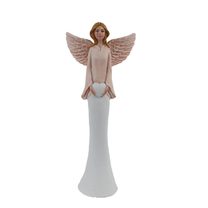Dekorační anděl X5032/3 - 8 x 4 x 19,2 cm