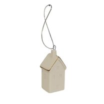 Dekorační domeček X4183 - 3.4 x 3 x 6.3 cm