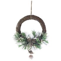 Dekorační věnec P1706/2 Ø33 cm