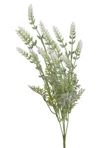 Levandule 41 cm - bílá
