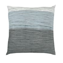 Povlak na polštář hladká bavlna MIST šedé