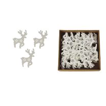 Dekorace 40 ks D2763 - 3,5x0,3x4,8cm