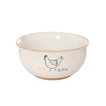 Miska ker. STATEK slepice pr. 13,5 cm CZ - dia 13,5 x 6,5 cm