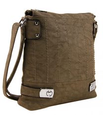Crossbody dámská kabelka S0707 přírodní hnědá