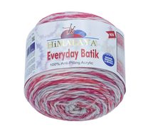 Příze HiMALAYA EVERYDAY BATIK - 140g / 350 m růžová