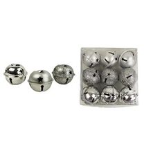 Rolničky kovové, 9ks K1249/ST