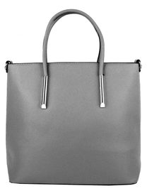 Velká elegantní kabelka YH-1625 středně šedá