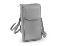 Peněženka s kapsou na mobil přes rameno crossbody 11x19cm