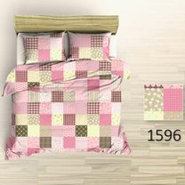 Povlečení krep Valerie - růžové 140x200+70x90 cm