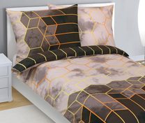 Povlečení bavlněné Hnědá,Béžová 90/354