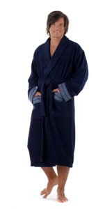 Bambusový unisex župan Merrit modrý 22 62 5952