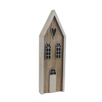 Dekorace domeček D6259/1 - 9 × 3 x 29,5 cm