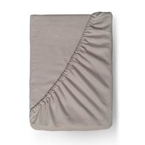 Flanelové napínací prostěradlo béžové