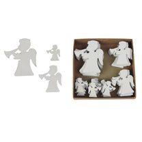 Dekorace 50 ks D2785 - 2,5 x 0,2 x 2,8 cm,4 x 0,2 x 4,8 cm