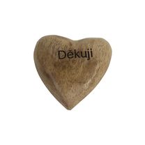 Srdce mango Děkuji O0335 - 7 cm