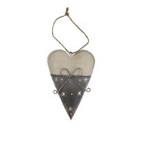 Srdce k zavěšení K2835 - 7.6 x 2.5 x 11 cm