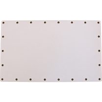 sololak bílý obd.18x11cm s otvory - 18x11 cm