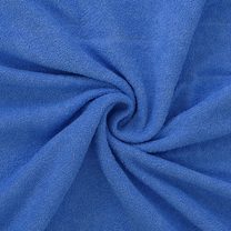 Froté prostěradlo modré