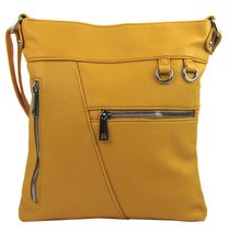 Banánově žlutá crossbody dámská kabelka MAHEL 335-MH