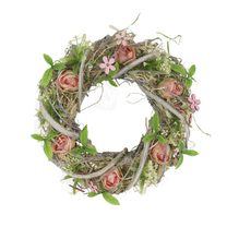 Dekorační jarní věnec P2393/2 - 30*0*0CM
