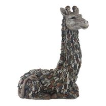 Dekorace žirafa X6983 - 41 × 22.8 × 53.9 cm