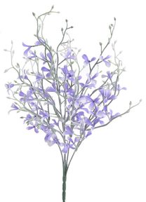 Svazek umělých fialových kytiček 40 cm