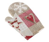 Vánoční Kuchyňská chňapka - chňapka 28x18 cm lidové vánoce