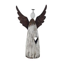 Dekorační anděl D7388/3 - 14.2 × 5.4 × 26 cm