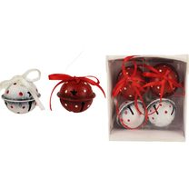 Rolničky kovové, 4 ks