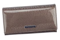 Gregorio Kožená šedá dámská peněženka v dárkové krabičce