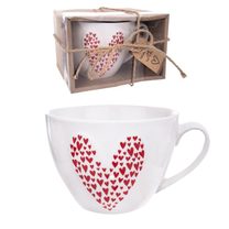 Porcelánový hrnek LOVE GIFT 490 ml O0024