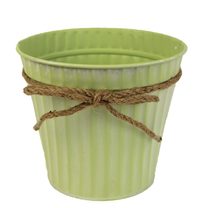 Obal kulatý zelený K1519-15 - dia 15 x 12,5 cm