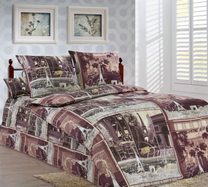 Bavlněné povlečení Paříž