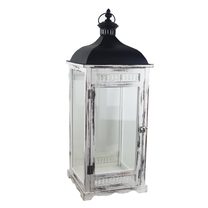 Dřevěná lucerna D6488/C - velká 76 cm