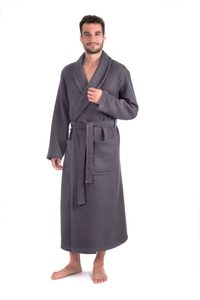 Unisex župan Esbo vaflový antracit  21 23 9551