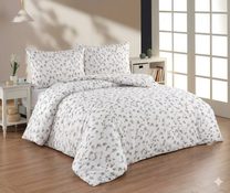 Povlečení krepové - 140x200,70x90 cm mentolová růže