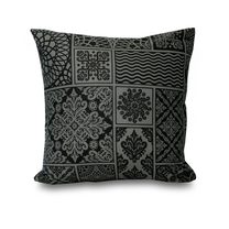 Povlak na polštář bavlna renforcé TOKYO černé