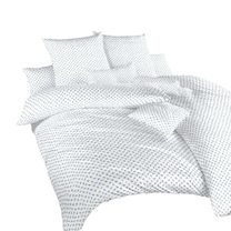 Povlečení krep Malé růže modré 140x220, 70x90 cm