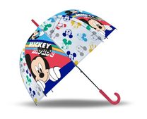 Vystřelovací průhledný deštník Mickey POE, průměr 70 cm