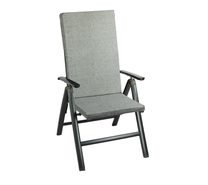 Sedák na zahradní židli - 47x115 cm Hnědá