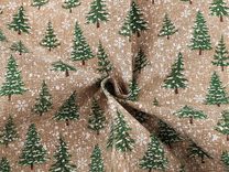 Vánoční dekorační metráž stromeček METRÁŽ