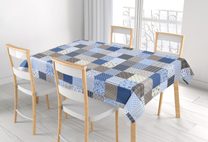 Ubrus ADÉLA - 120x140 cm Patchwork modrá