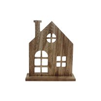 Dekorace domek D6562-20 - 21,5 cm